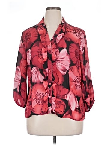 Jaclyn Smith 3/4 Sleeve Blouse (view 1)