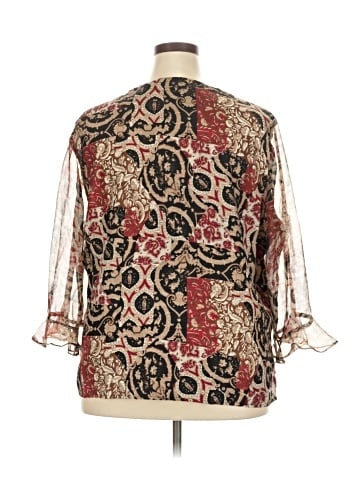 Selene Sport 3/4 Sleeve Blouse (view 2)