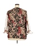 Selene Sport 100% Polyester Brown 3/4 Sleeve Blouse Size 2X - photo 2