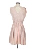 Wilfred 100% Polyester Solid Tan Cocktail Dress Size S - photo 1
