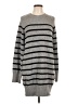 Sanctuary Stripes Gray Pullover Sweater Size L - photo 1