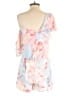 1.State 100% Polyester Print Pink Romper Size XS - photo 2