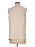 Theory 100% Polyester Tan Sleeveless Blouse Size M - photo 2
