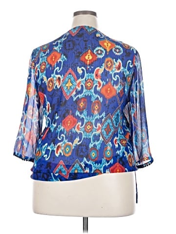 Jones New York Sport 3/4 Sleeve Blouse (view 2)
