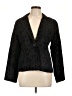 Eileen Fisher Animal Print Black Blazer Size L (petite) - photo 1