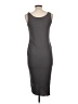 Charli Solid Gray Casual Dress Size 10 - photo 2