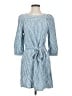 Universal Thread Stripes Blue Casual Dress Size XS - photo 1