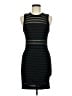 Silence and Noise Stripes Black Cocktail Dress Size M - photo 1