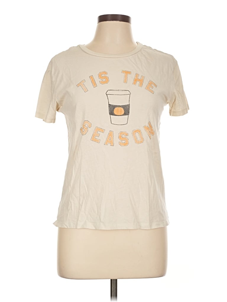 Pre-owned Fifth Sun Short Sleeve T-shirt In Brown