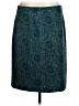 J.Jill Paisley Teal Formal Skirt Size M - photo 1