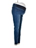 Old Navy - Maternity Color Block Blue Jeans Size 6 - photo 4