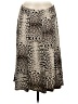 Allison Daley Animal Print Tan Casual Skirt Size 8 (petite) - photo 1