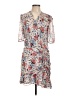 Veronica Beard 100% Silk Floral Gray Cocktail Dress Size 12 - photo 1