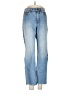 American Apparel Hearts Blue Jeans Size 26 waist - photo 1