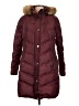 MICHAEL Michael Kors 100% Polyester Burgundy Coat Size L - photo 1