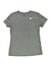 Nike 100% Polyester Gray Active T-Shirt Size S (kids) - photo 1