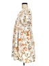 Shein 100% Polyester Print Ivory Casual Dress Size 6 - photo 5