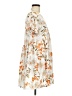 Shein 100% Polyester Print Ivory Casual Dress Size 6 - photo 4