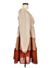 Shein 100% Polyester Color Block Tan Brown Casual Dress Size 6 - photo 4