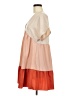 Shein Color Block Tan Casual Dress Size 6 - photo 5