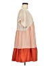 Shein Color Block Tan Casual Dress Size 6 - photo 4