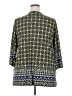 JM Collection Green 3/4 Sleeve Blouse Size 2X - photo 2
