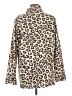 Ellison 100% Cotton Animal Print Gold Coat Size L - photo 2