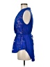 Sunday in Brooklyn Blue Sleeveless Blouse Size M - photo 5