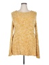 Avenue Yellow Pullover Sweater Size 18 - 20 Plus - photo 1