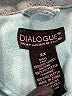 Dialogue 100% Polyamide Paisley Teal Jacket Size 3X - photo 6