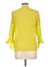Just Found Yellow Long Sleeve Blouse Size L - photo 2
