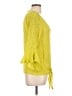 Just Found Yellow Long Sleeve Blouse Size L - photo 4