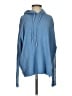 J.Jill 100% Cotton Blue Pullover Hoodie Size S - photo 1