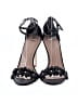 J.Crew 100% Leather Black Sandals Size 7 - photo 2