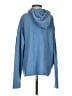 J.Jill 100% Cotton Blue Pullover Hoodie Size S - photo 2