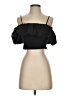Zara Black Short Sleeve Top Size S - photo 1