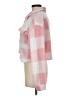 Shein 100% Polyester Plaid Pink Faux Fur Jacket Size 6 - photo 5