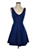 Forever 21 Solid Blue Cocktail Dress Size S - photo 1