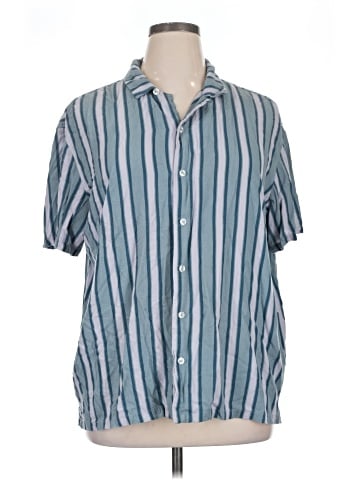 PacSun Short Sleeve Button-Down Shirt (view 1)