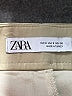 Zara Solid Yellow Ivory Khaki Shorts Size S - photo 3