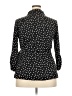 Unbranded Polka Dots Black 3/4 Sleeve Blouse Size XXL (estimated) - photo 2