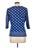 Onque Blue 3/4 Sleeve Blouse Size L - photo 2