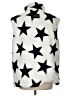DKNY Sport 100% Polyester Stars White Vest Size M - photo 2