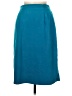 Leslie Fay Solid Teal Formal Skirt Size 6 (petite) - photo 1