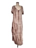 Unbranded Tie-dye Brown Casual Dress Size M - photo 1