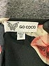 GO COCO Floral Black Casual Dress Size 3X - photo 7