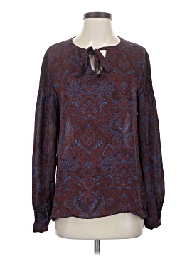 Kobi Halperin Long Sleeve Silk Top (view 1)