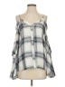 VAVA by Joy Han 100% Rayon Silver Sleeveless Blouse Size S - photo 1