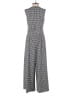Calvin Klein Houndstooth Gray Jumpsuit Size 2 - photo 2