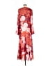 Free People 100% Polyester Red Casual Dress Size S - photo 2